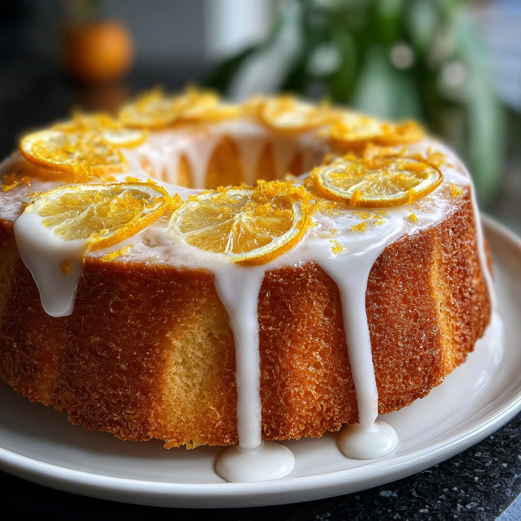 Zitronenkuchen klassisch