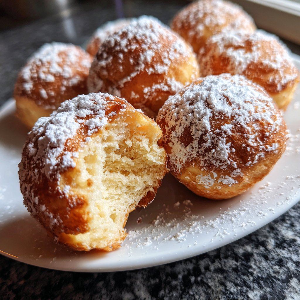 Quarkbällchen aus dem Ofen
