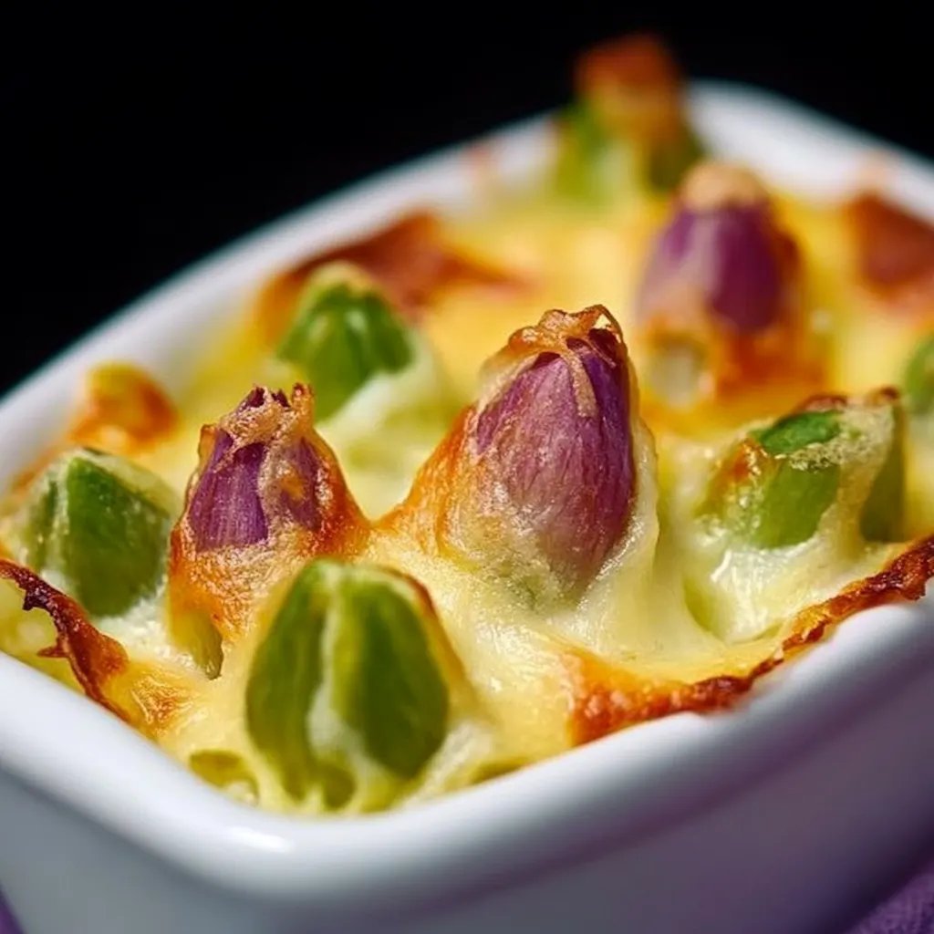 Gratinierter Rosenkohl