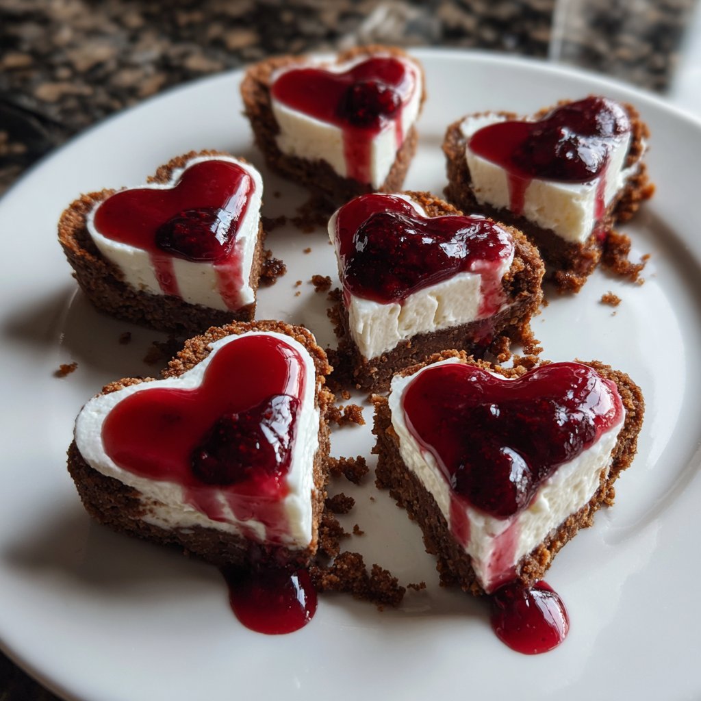 Valentinstag Snacks mit Quark