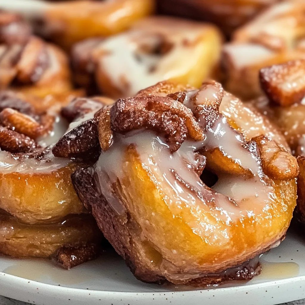 Pekannuss-Zimtschnecken