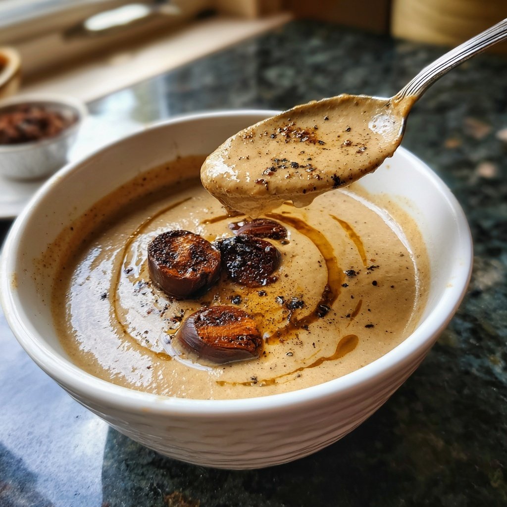 Maronencremesuppe - Rezept