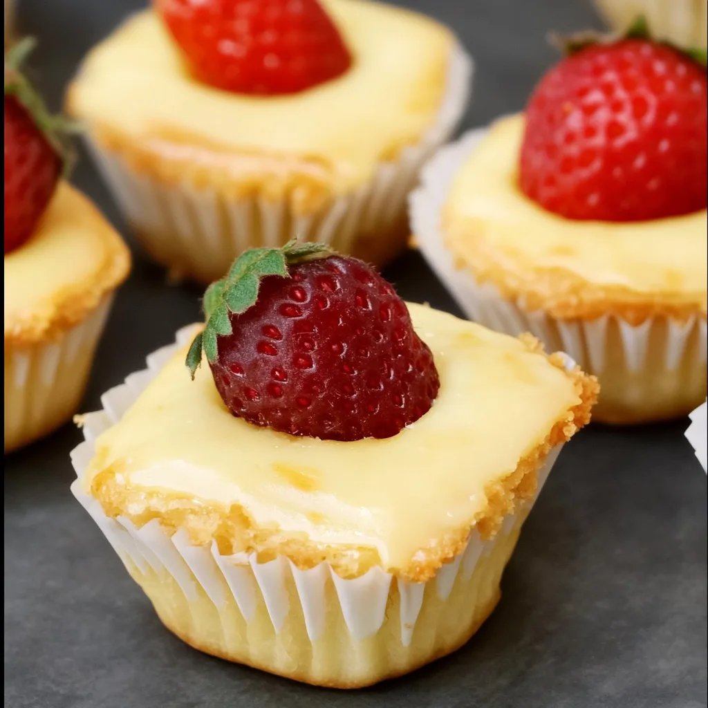 Einfache Mini-Käsekuchen