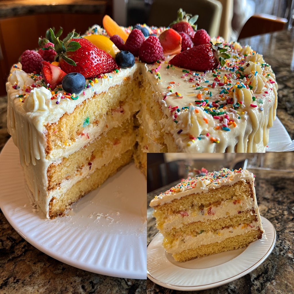 Geburtstagskuchen ohne Backen