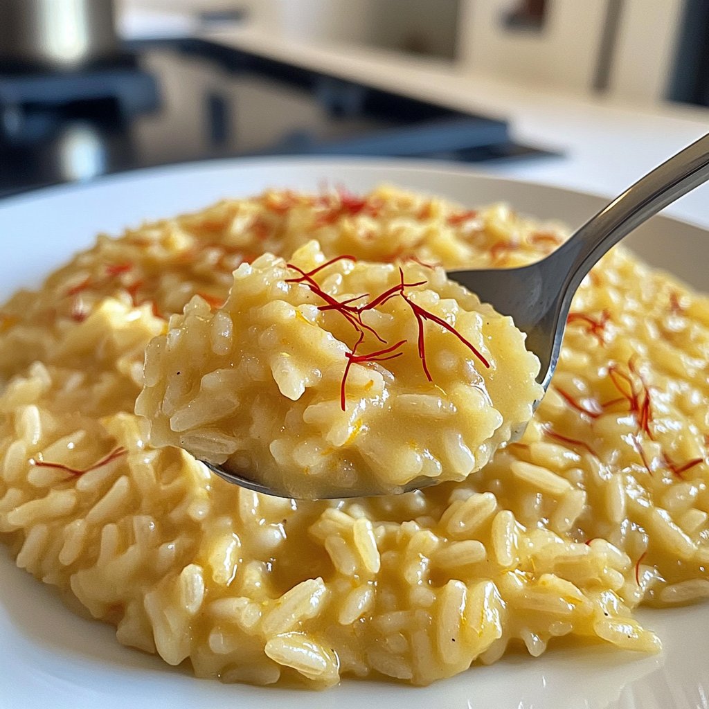 Risotto mit Safran