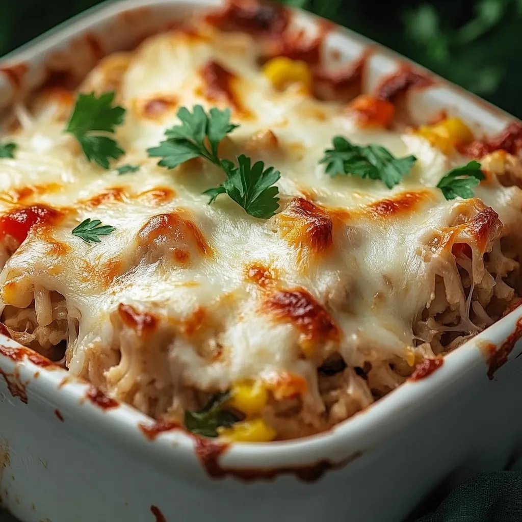 Hähnchen-Reis-Auflauf