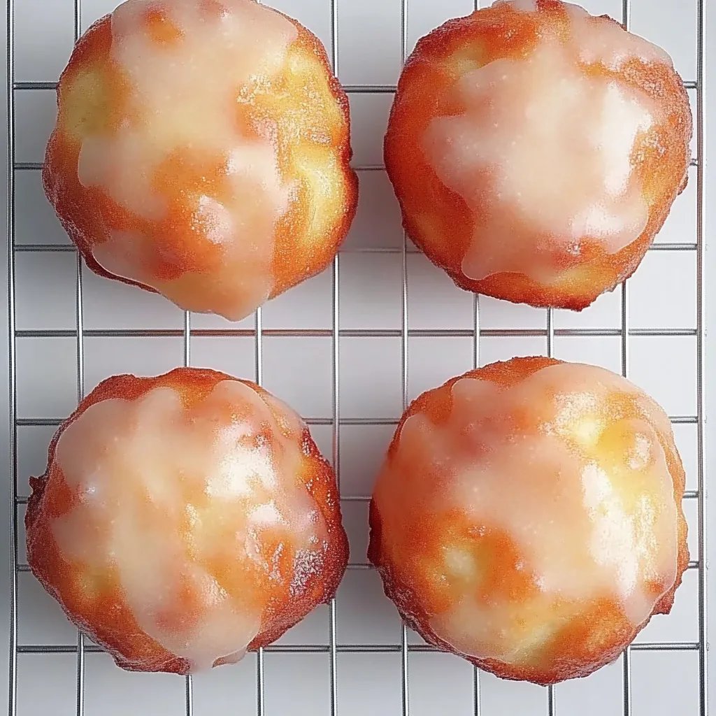 Gesunde Apfelkrapfen aus der Heißluftfritteuse