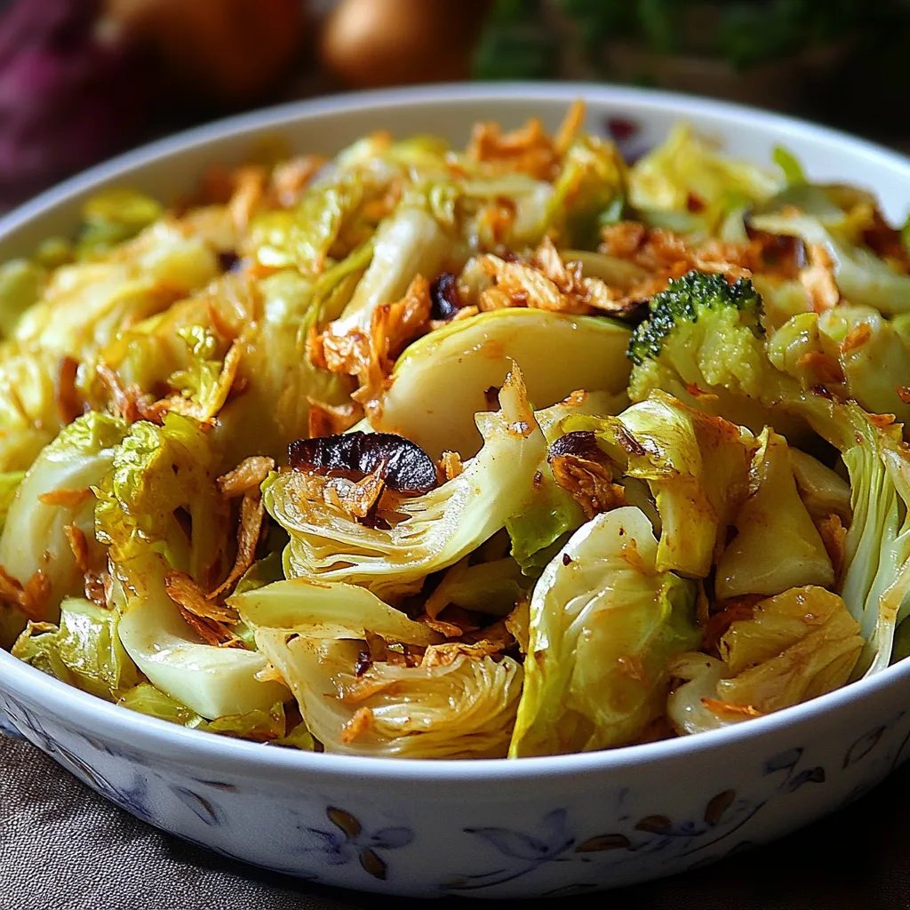 Superschnelles Spitzkohlgericht