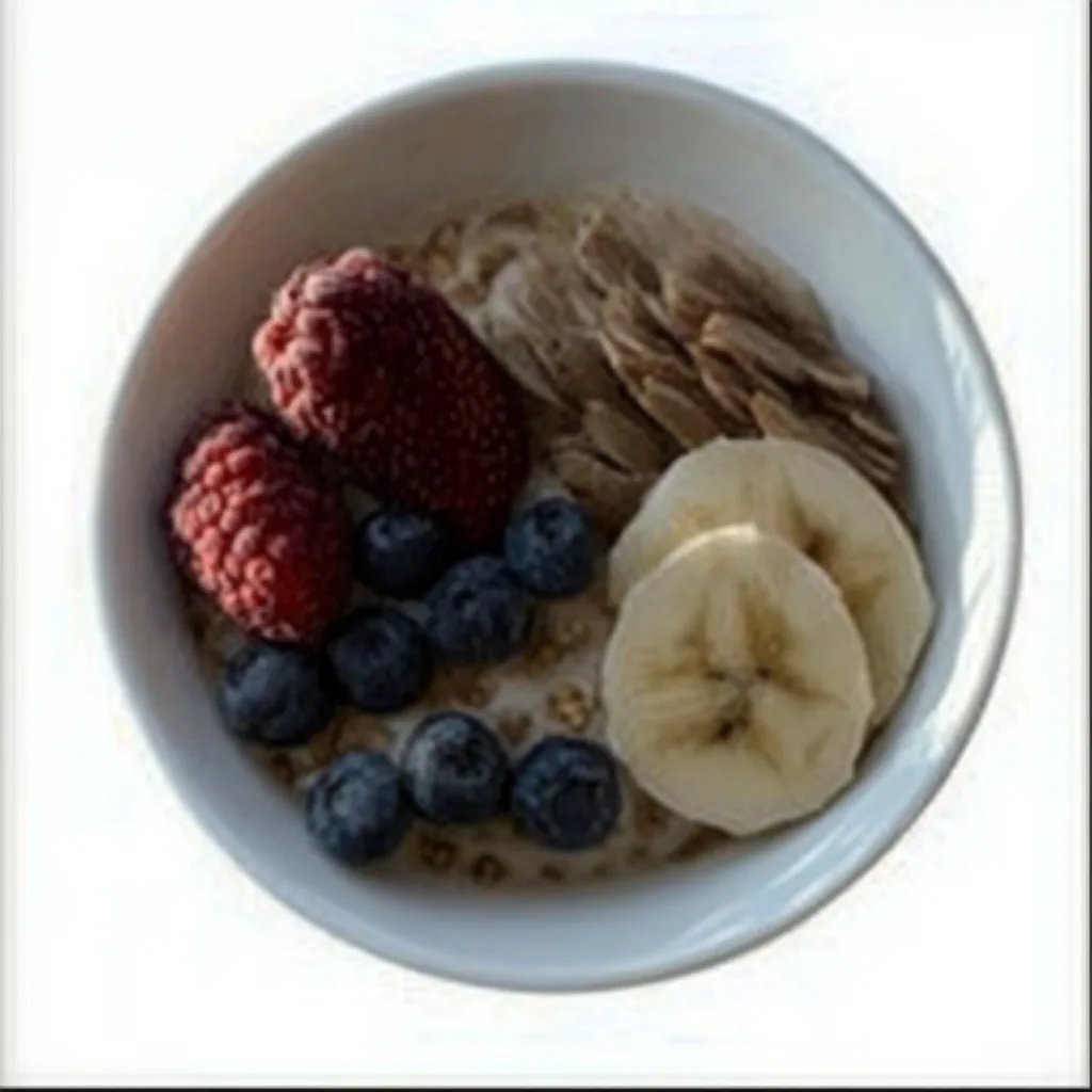 Haferflocken-Power-Bowl