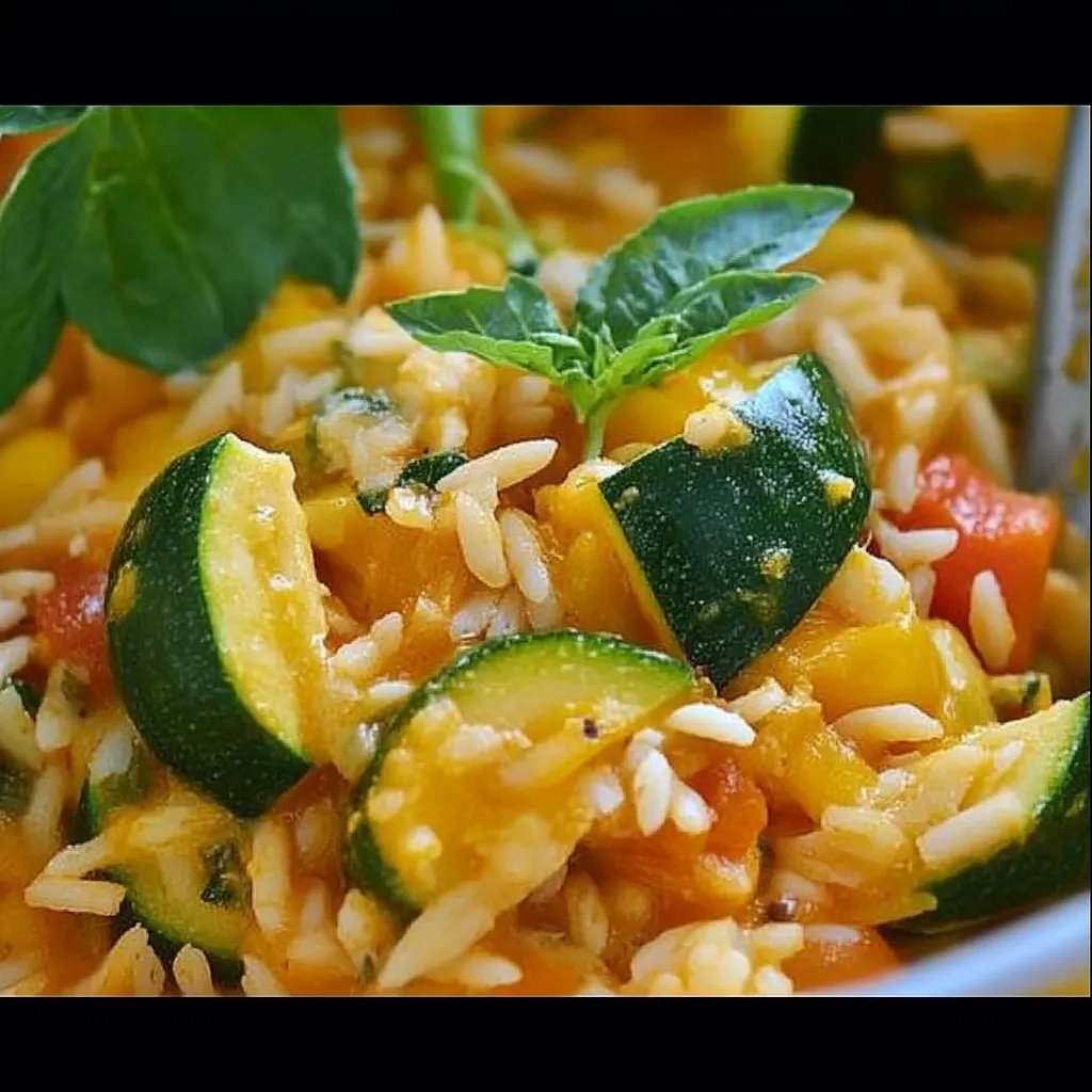 Zucchini-Tomaten-Reis