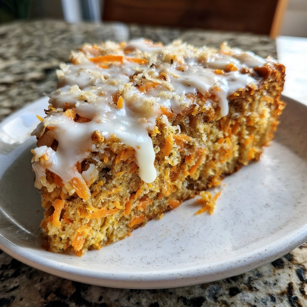 Gesunder Kuchen mit Karotte