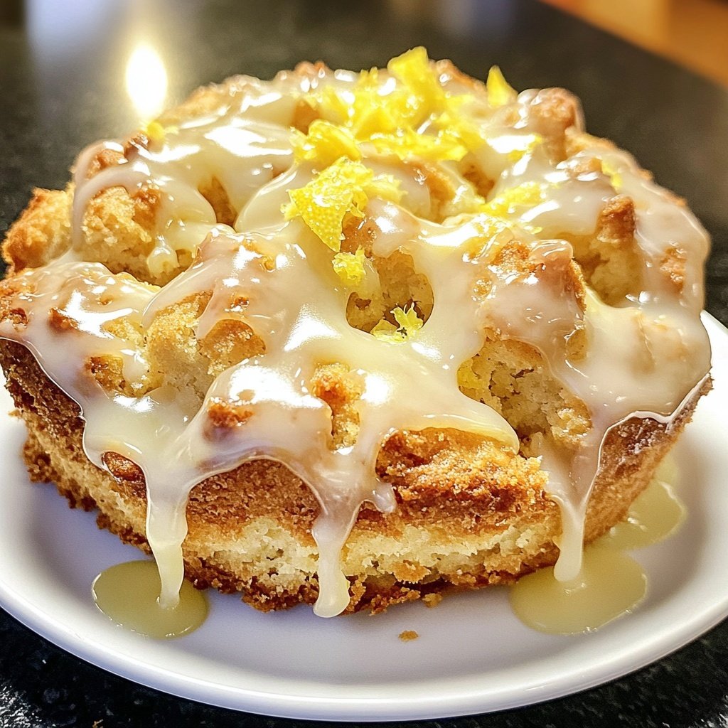 Zitronenkuchen mit Dinkelmehl