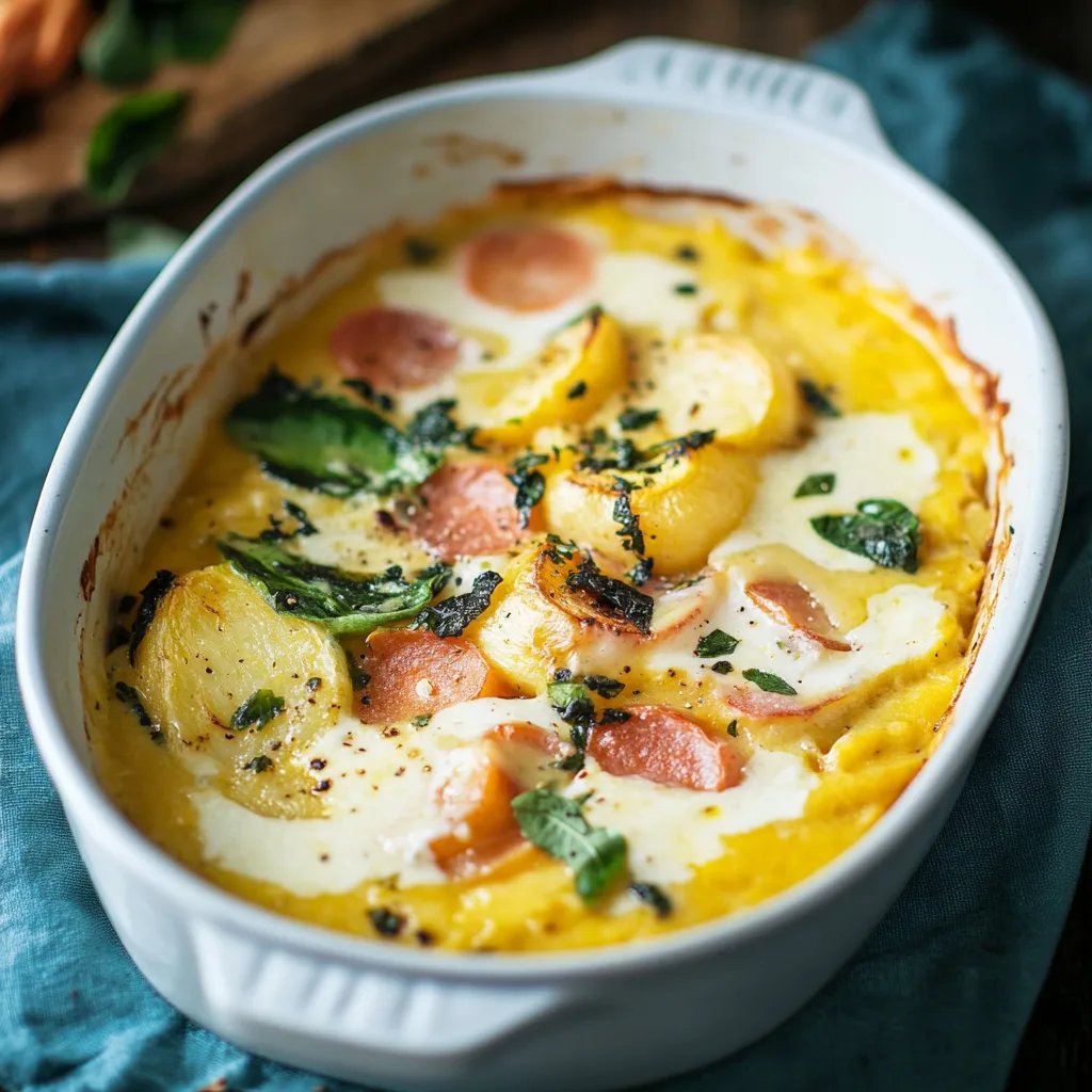 Ofenkartoffel-Kohlrabi-Auflauf