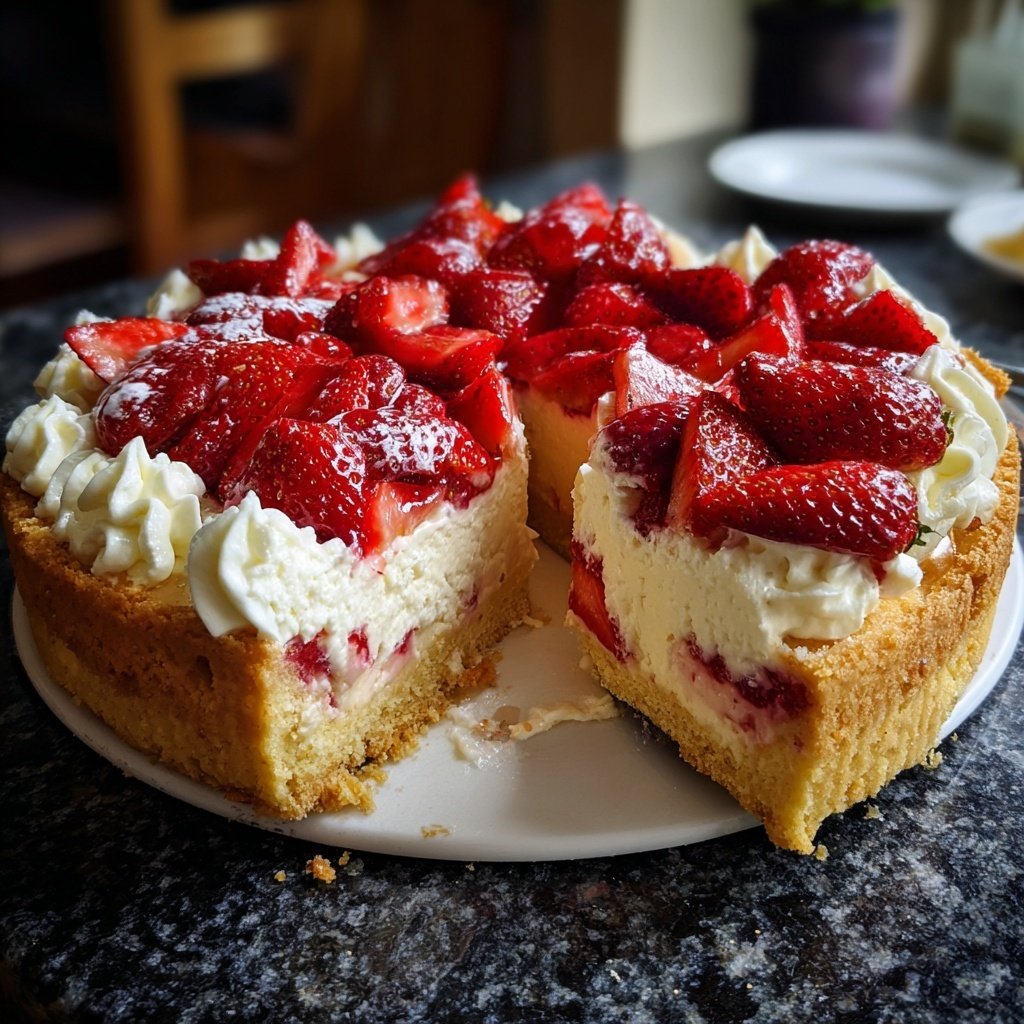 Erdbeerkuchen Mit Mascarpone