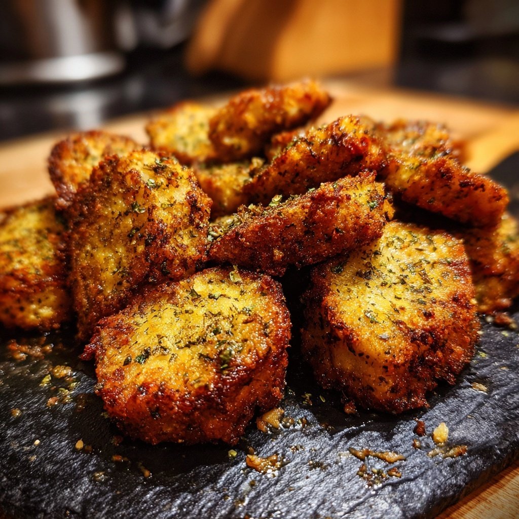 Blumenkohl Ofen Nuggets